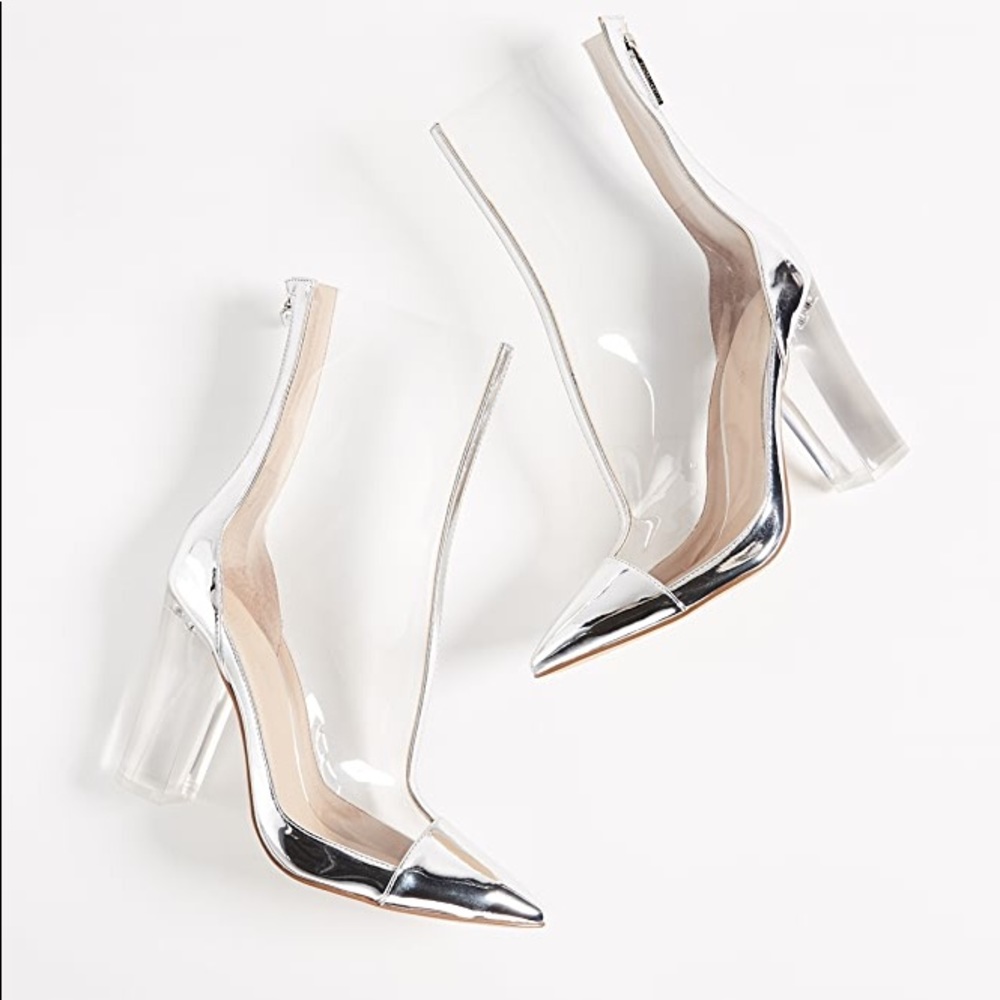 Revolve NWOB Kendall + Kylie Haven Bootie - Silver